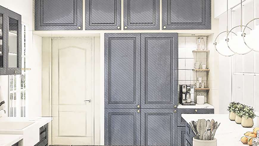 Une cuisine classique chic