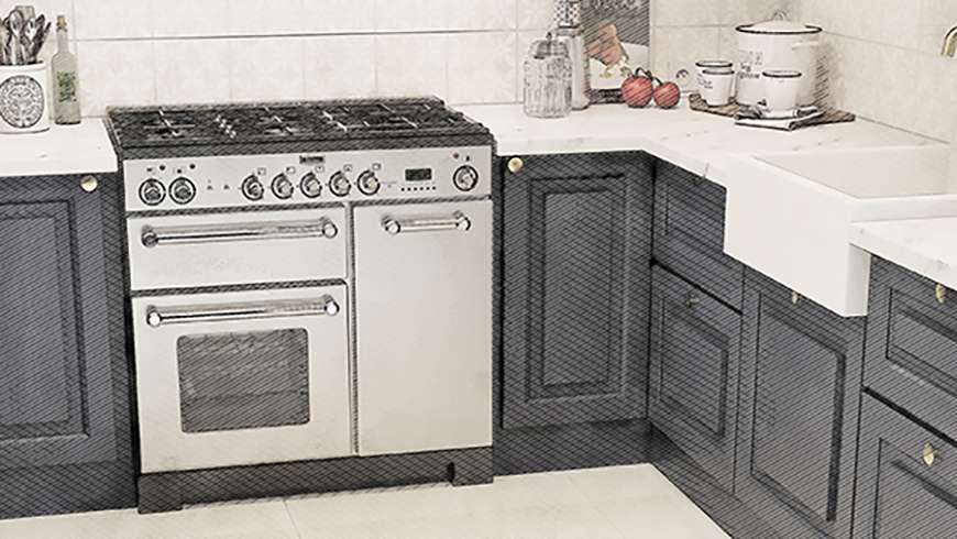 Une cuisine classique chic