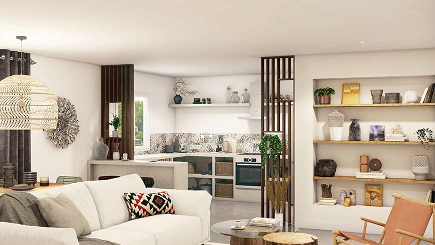 Une cuisine ethnique 