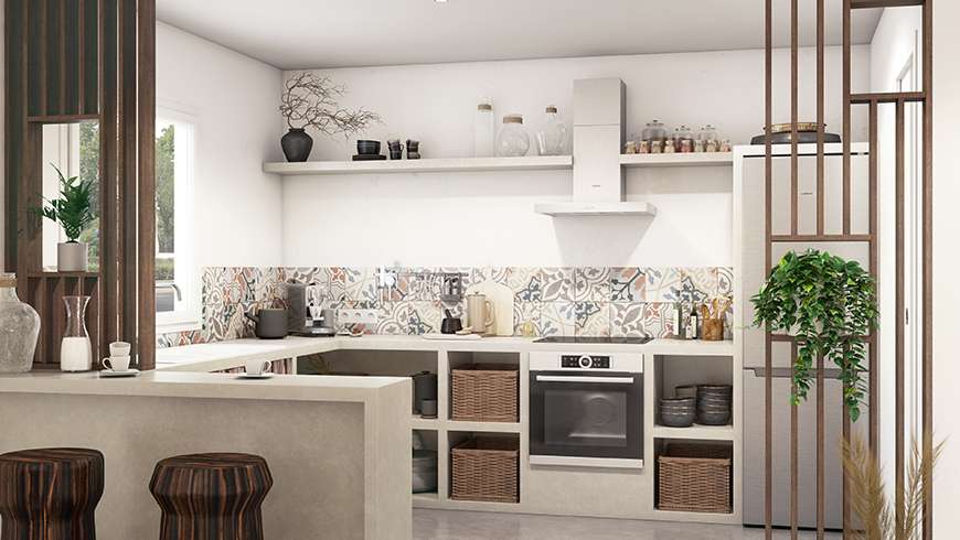 Une cuisine ethnique 