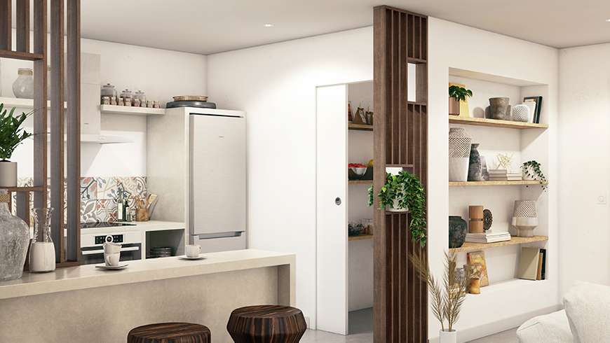 Une cuisine ethnique 