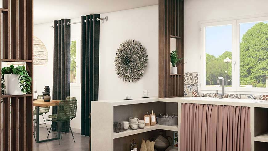 Une cuisine ethnique 