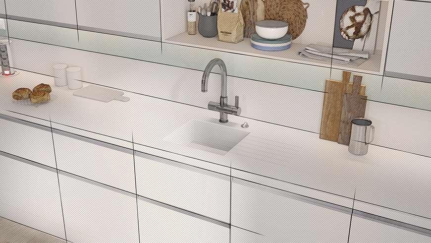 Une cuisine familiale de 15m²