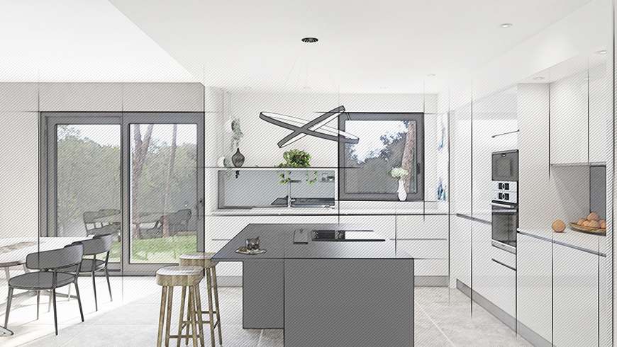 Une cuisine moderne et design