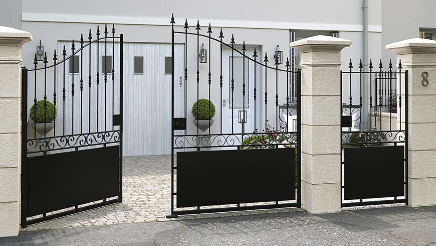 Une entrée carrossable sécurisée