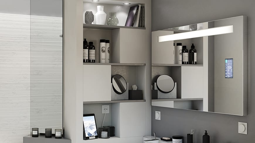 Une salle de bain moderne