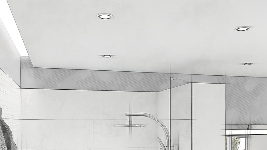 Une salle de bain moderne