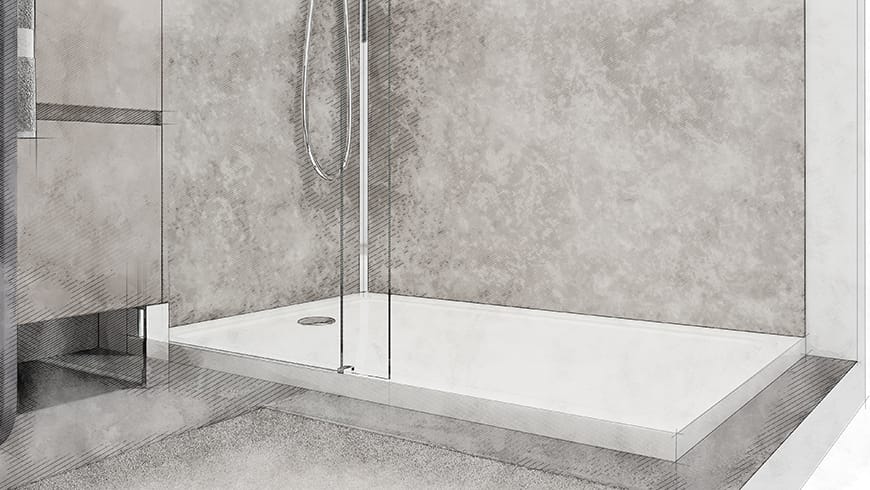 Une petite salle de bain