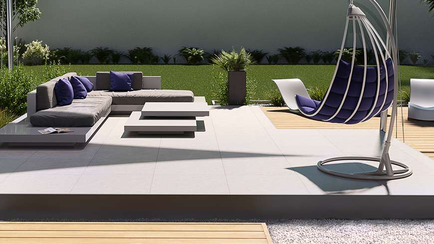 Une terrasse design