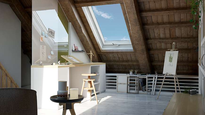 Un salon de lecture et peinture scandinave