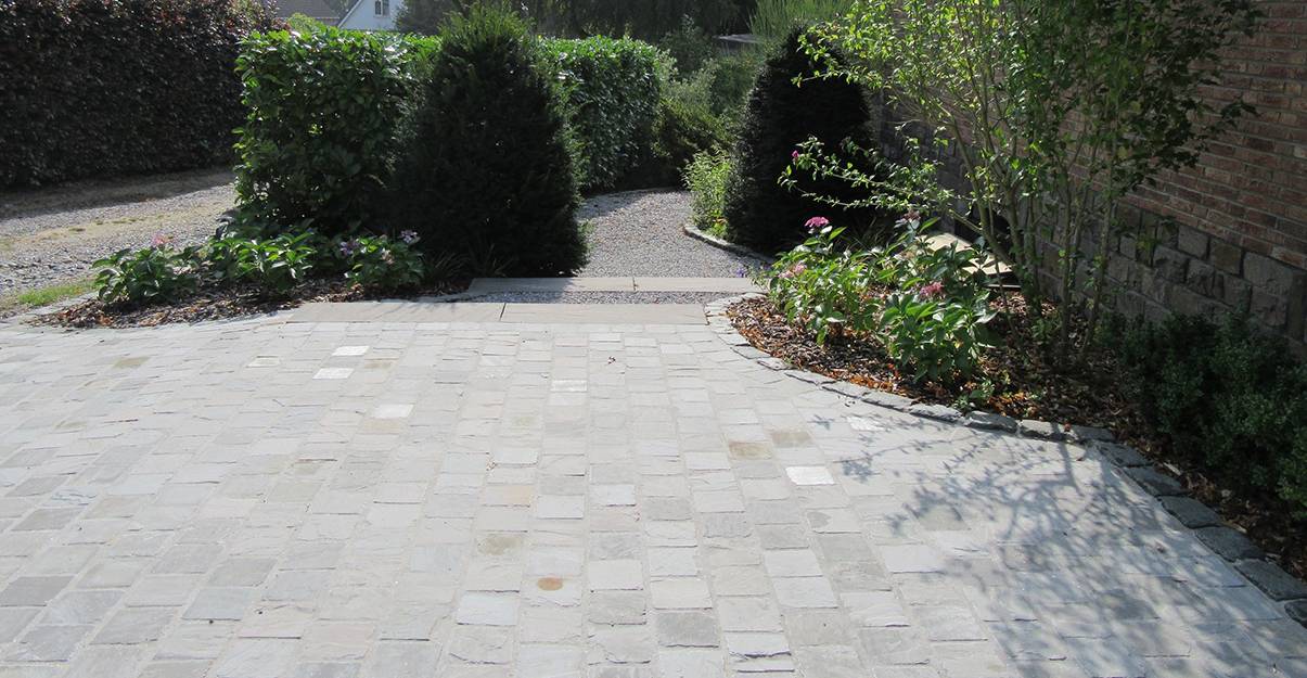 Pavé en pierre naturelle