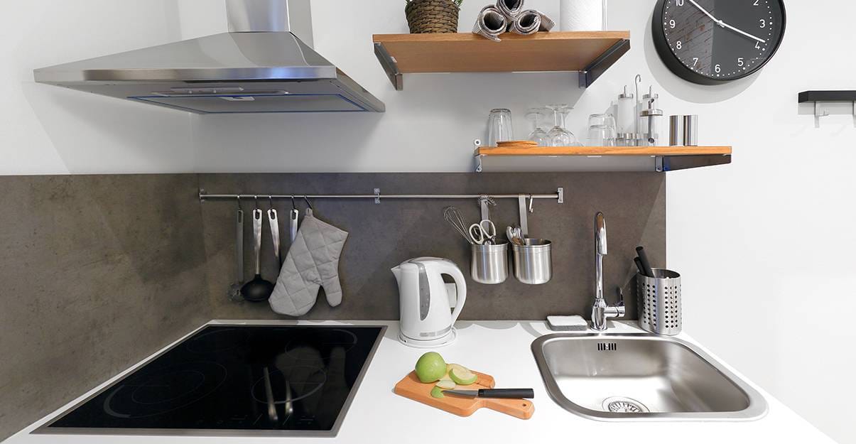 Electroménager intégré à la kitchenette