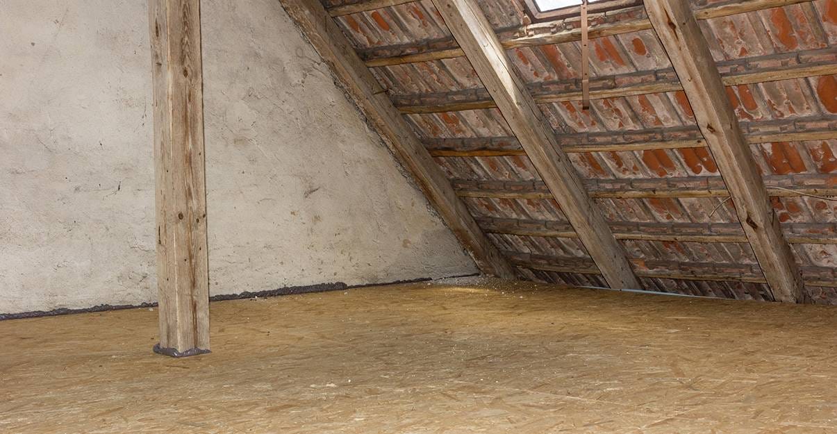 Doublage de plancher en osb