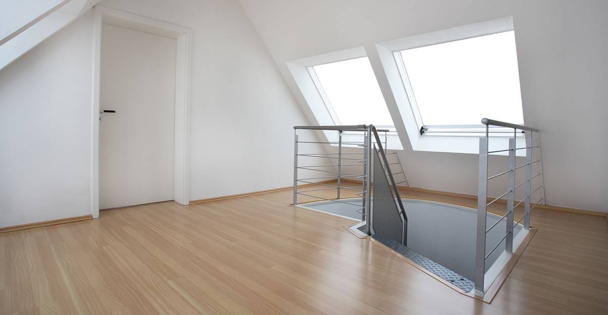 La trémie et l’escalier, essentiel pour un accès pratique aux combles