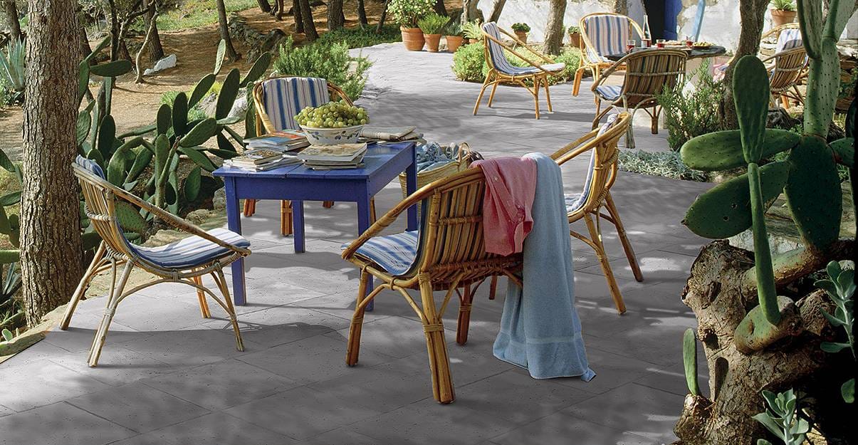 La dalle en pierre reconstituée