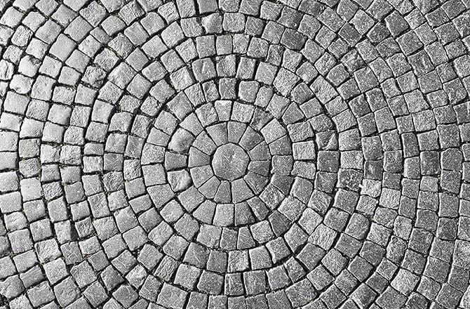 pavé rosace