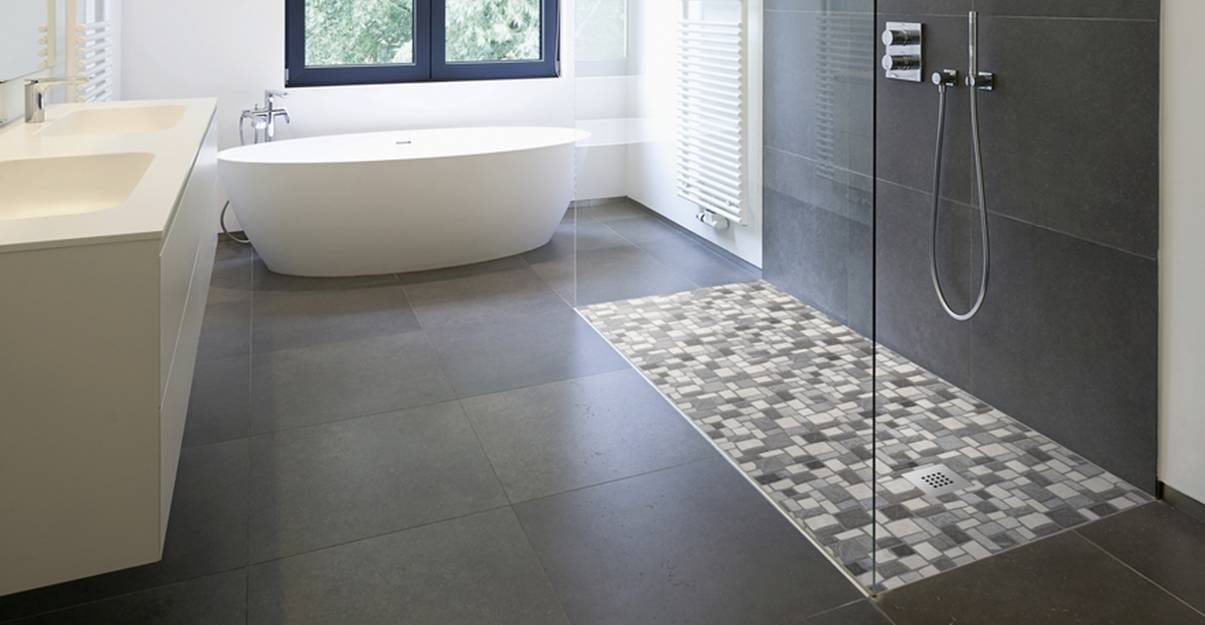 Carrelage sol intérieur : grand format et mozaïque