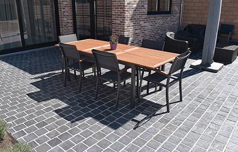 Pavé en béton classique