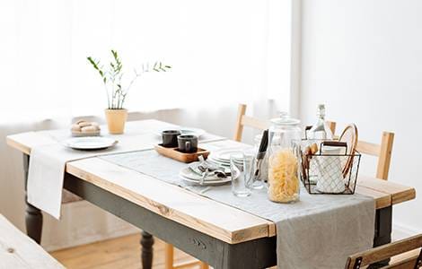 Déco cuisine : la table