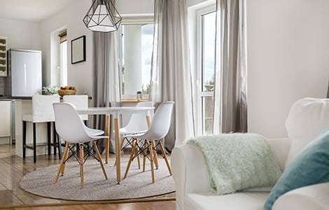 Aménagement intérieur : atmosphère salon / salle à manger 