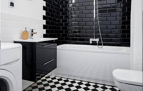 Carrelage sol intérieur : petits carreaux