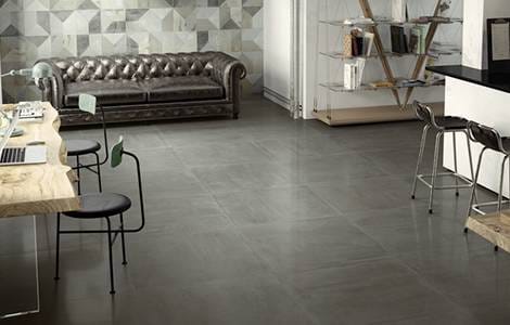 Carrelage sol intérieur : carrelage imitation béton ciré