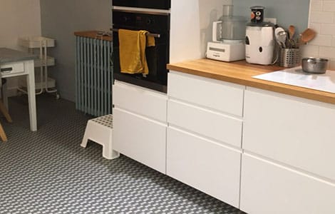 Carrelage sol intérieur : vintage