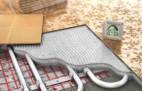 Le chauffage au sol hydraulique