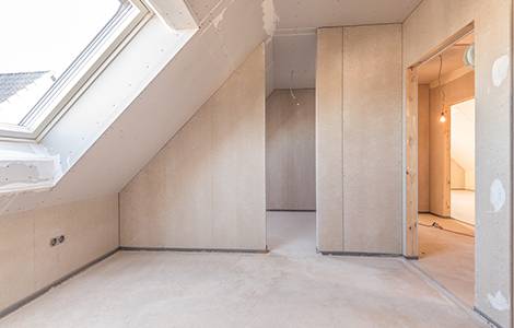  Aménagement de combles :  les cloisons