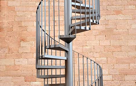 Choisir son escalier : l'escalier hélicoïdal