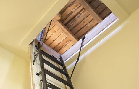 Choisir son escalier : l' escalier escamotable