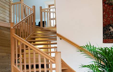 Choisir son escalier :  l’escalier en bois