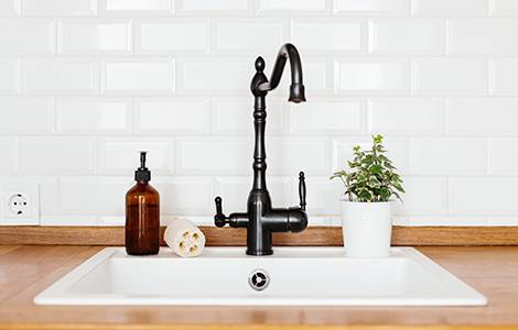 Évier en résine de synthèse