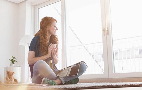 Vitrage large pour apport lumineux