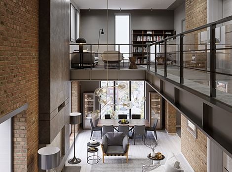 Mezzanine ouverte ou fermée ?