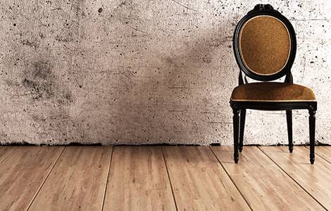 parquet salon à lame large