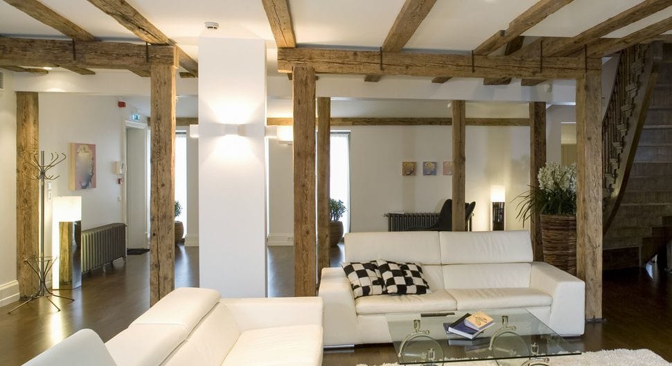 Mettre en valeur des poutres apparentes