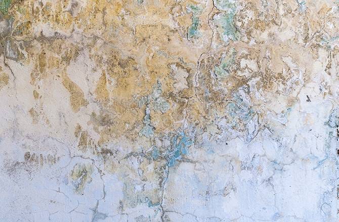 Les remontées capillaires peuvent créer des dégâts au niveau des murs de façade 