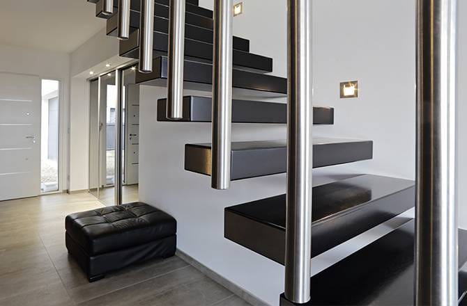 Choisir son escalier : le design du béton