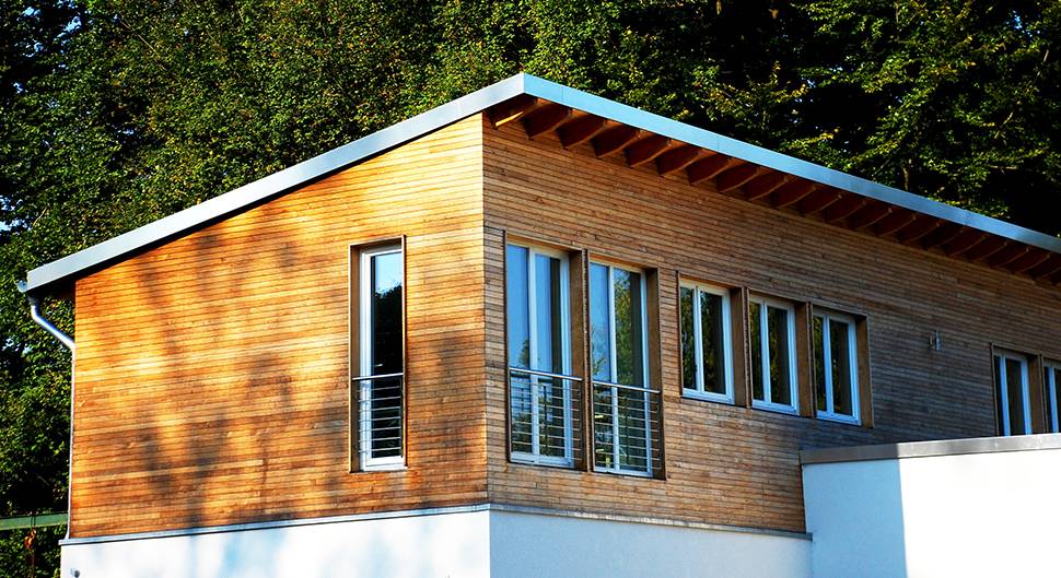 Ll’extension en ossature bois