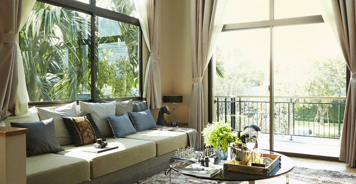 L’extension en verre sait se faire discrète