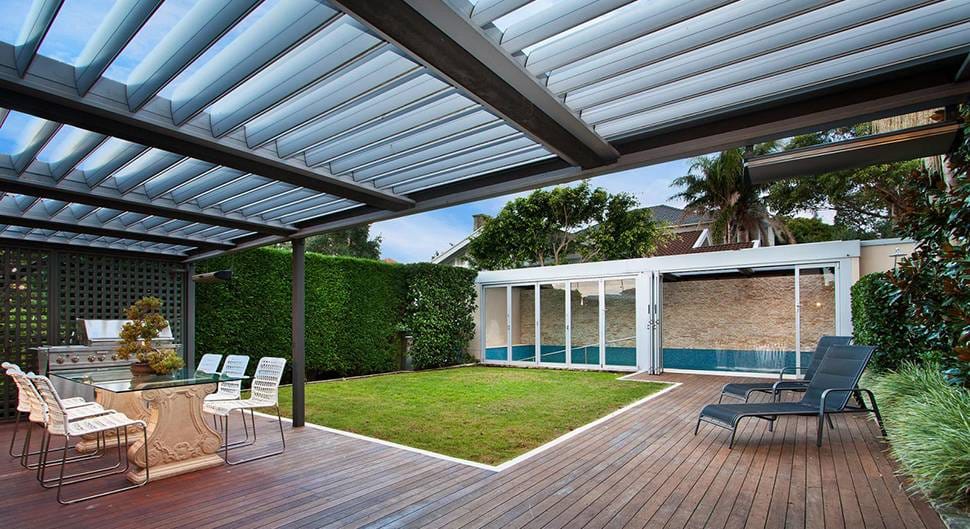 La terrasse couverte