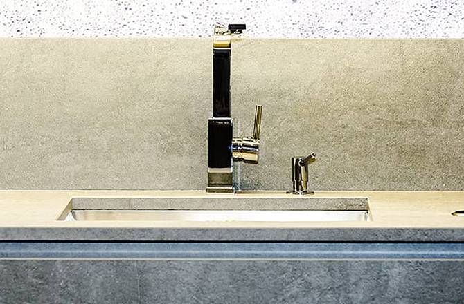 Plan de travail imitation pierre de bourgogne