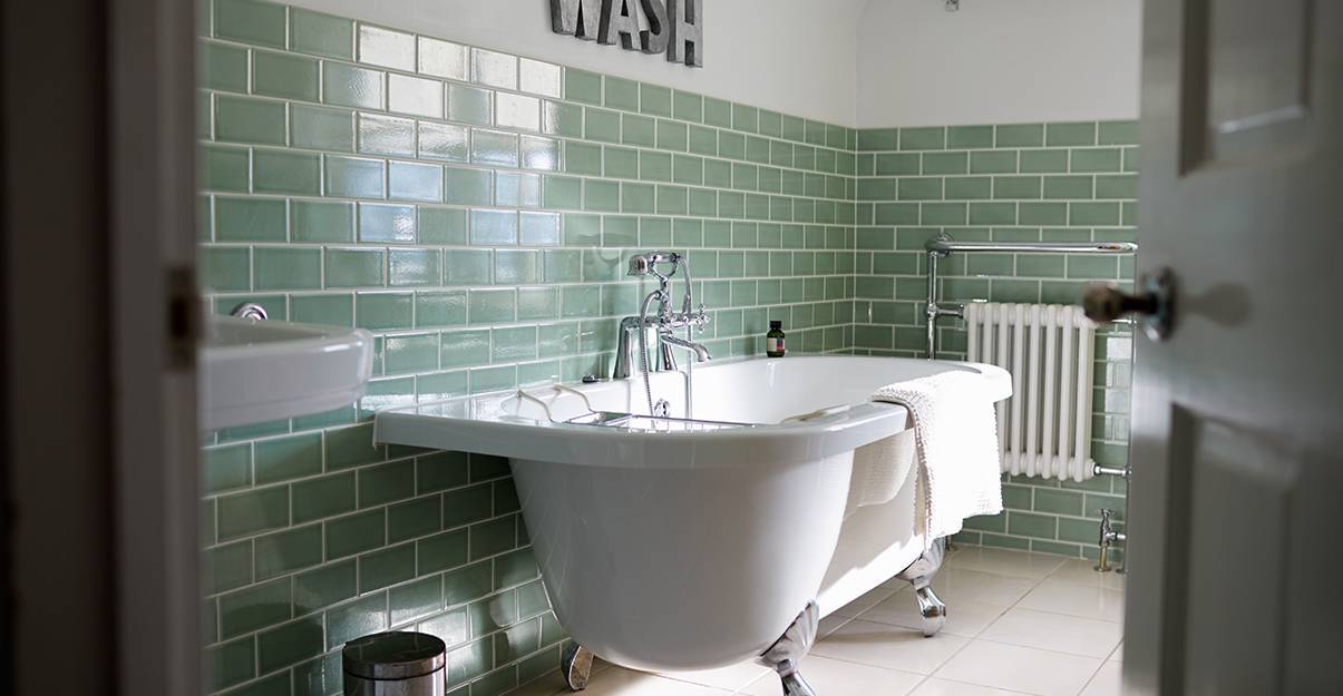 Porte de salle de bain