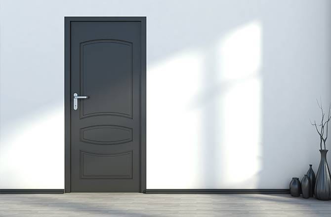 La porte en stratifié, alternative design et économique