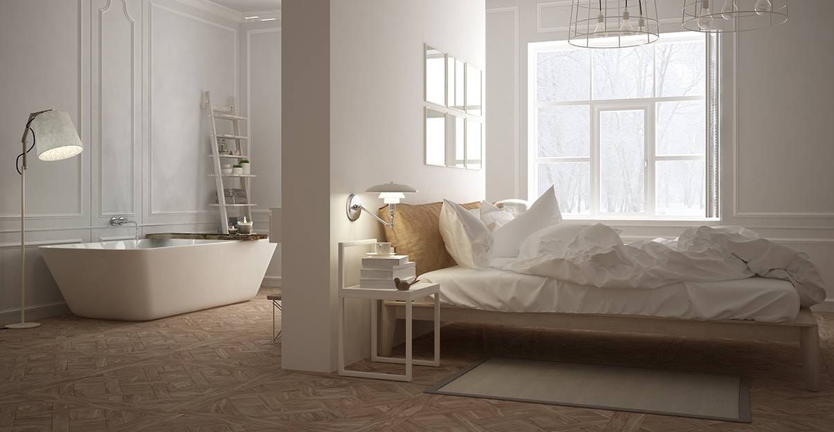 Choisir un parquet résistant à l'eau pour une suite parentale