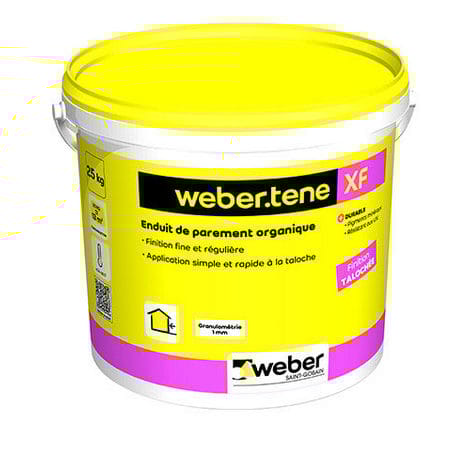 Enduit de parement organique WEBER.TENE XF