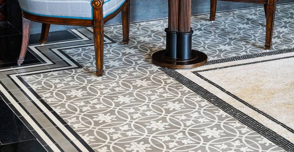 Carrelage imitation carreaux de ciment