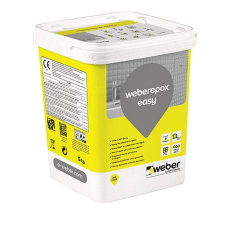 Colle et joint pour carrelage WEBEREPOX EASY