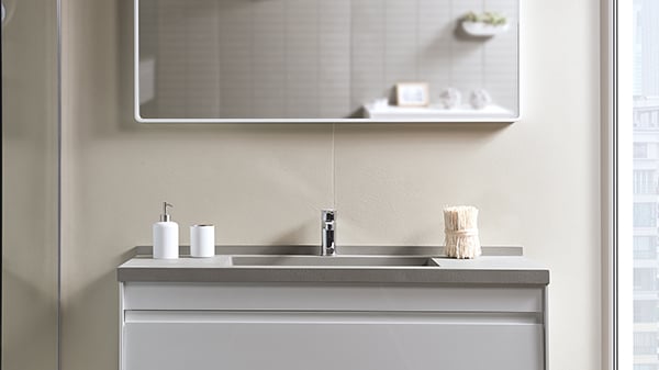 Panneau de douche Basic - Texture Béton